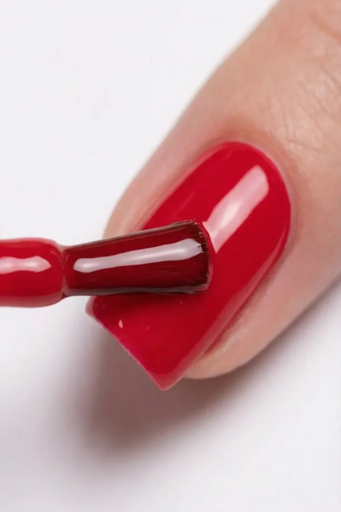 How to cap the free edge with gel polish.