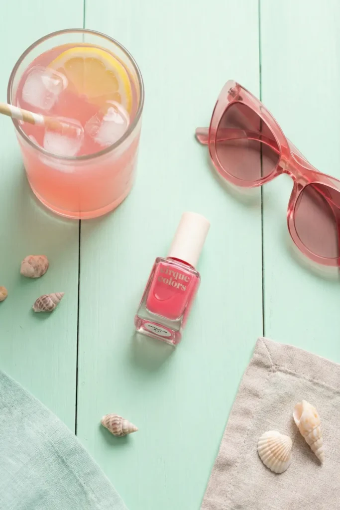 Essentials for the summer jelly nail aesthetic.