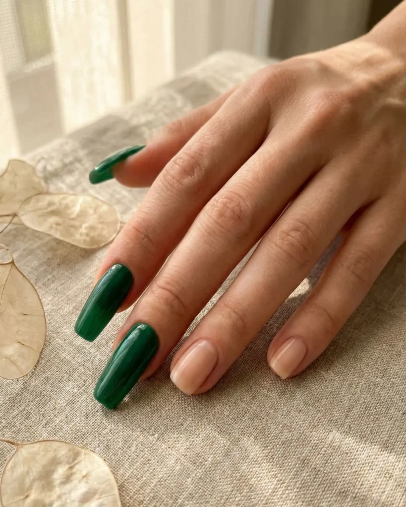 Transitioning from artificial extensions to natural nails using the hybrid gel method.